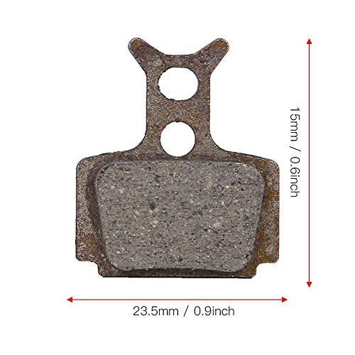 Vgeby1 Bicycle Disc Brake Pads, 4 Pairs Resin Semi-Metallic Pads Bike Spare Brake Pad For Formula The One R1 R2 Racing Ro C1 Cr3 #TOP24