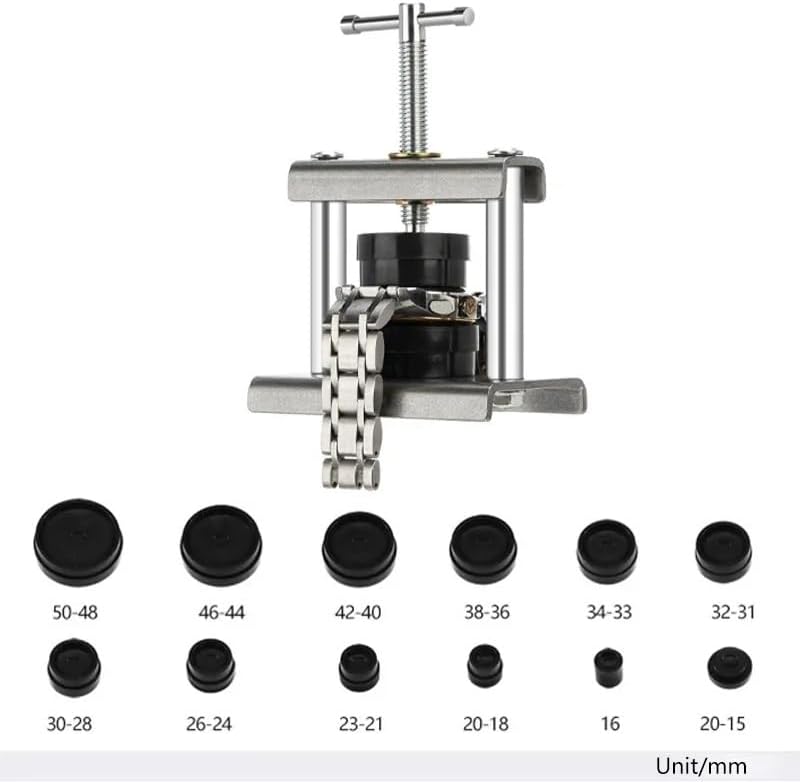 Professional Watch Press Set Watch Back for CASE Closing Tool & Fitting Dies Watch Repairing Tool Die Kit for Watchmaker