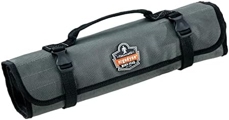 Arsenal 5870 Tool Roll-Up Pouch, 25-Pockets, Polyester, Gray