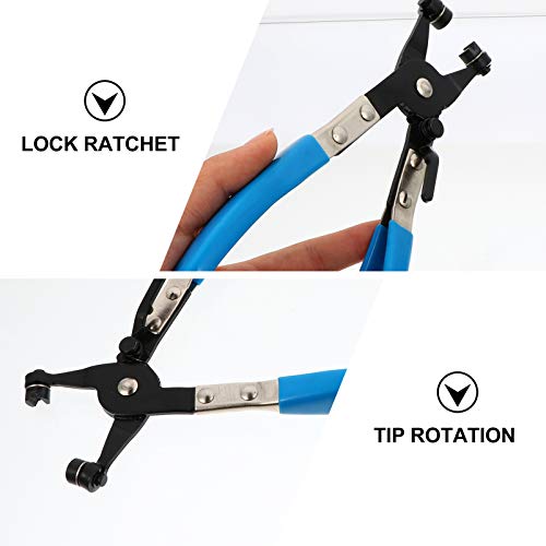 ULTECHNOVO BraÃ§adeira de Mangueira de AutomÃ³vel Alicate Ferramenta de Reparo BraÃ§adeira de Filtro