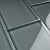 TCSAG-01 3x6 Grey Glass Subway Tile -Kitchen and Bath Backsplash Wall Tile (1sqt)