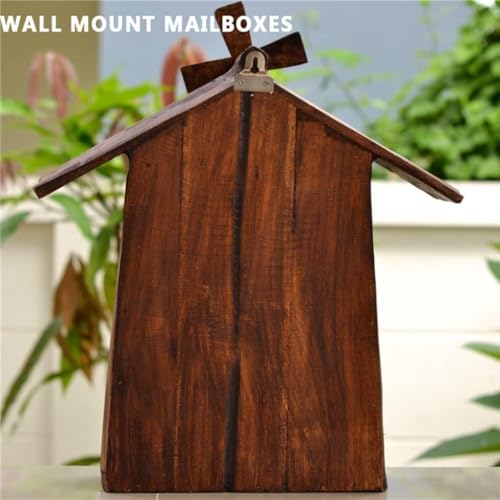 Email de Porte d'entrée Intérieure Extérieure Moulin à Vent Vintage Artisanal - 3