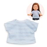 Blau-weiß gestreiftes T-shirt