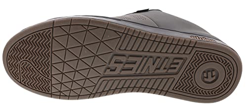 Etnies Mens Kingpin Skate Shoe, Grey/Black/Gold, 10 Medium US