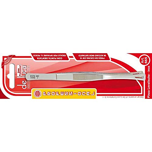 D Pinza PINZETTA Leva TOGLI LISCHE per Pesce in Acciaio Inox DE Luca 150 mm