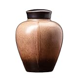 Barattolo per conservare Il tè in Ceramica, Contenitore per conservare Il tè Sfuso in Foglie, Contenitore per conservare Il tè Sfuso in Ordine e Fresco, Contenitore per