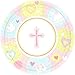 Amscan Sweet Christening Round Plates, 7