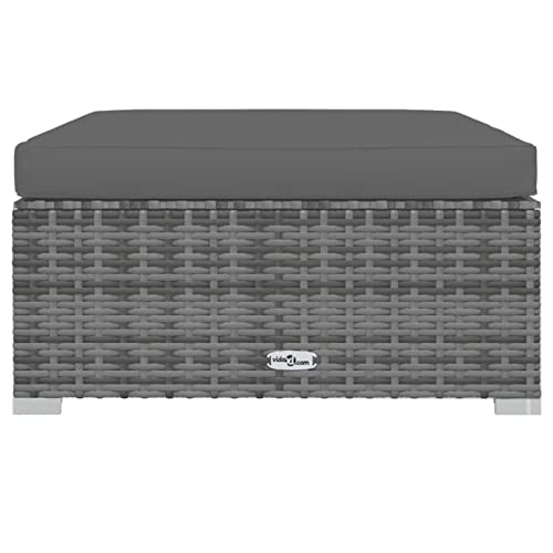 Bounv 12-TLG Garten Lounge Set Poly Rattan mit Kissen Ecksofa Loungemöbel Gartenmöbel Terrassemöbel Gartengarnitur… – Bild 6