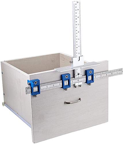 Cabinet Hardware Jig Punch Locator Drill Guide Sleeve Drill Template Guide for Door