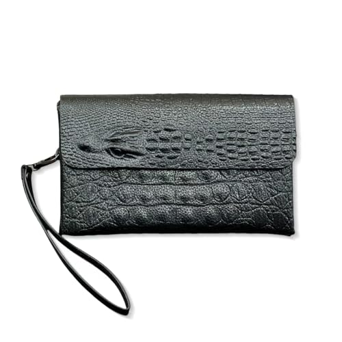 Image of Clutch Purse for Women & Men, Elegant Clutch with Detachable Chain Evening Bag for Prom Party Formal Events Gift for Her (Black)