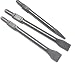 Produktbild WERHE Profi SDS Hex Meißel Set 3 Stück 30 35 50 x 410 mm Kaltspattspitzspitze Flachdüse für Abbruchhammer