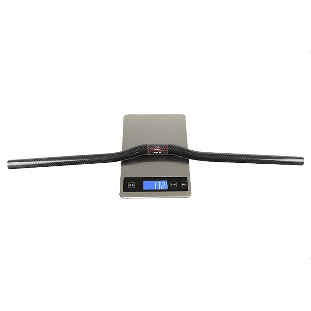 Guidon De Vélo Pliant en Carbone 25.4mm * 380/400/420/440/460/480/500/520/540/560/580/600/620/640/660/680/700mm Scooters/VTT/BMX Riser Bars Rise 15mm (Size : 540mm)