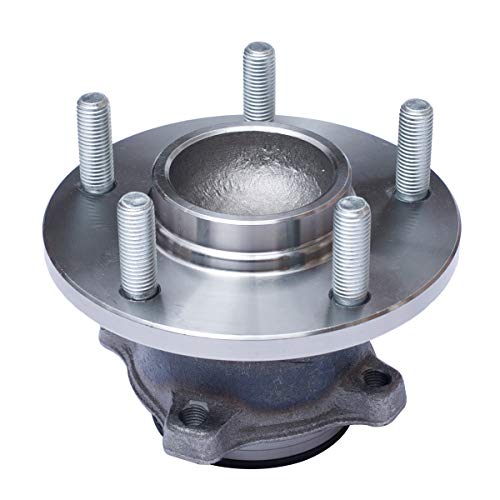 Auqdd 512347 X2 (For Fwd And 4-Wheel Abs) Rear Wheel Hub And Bearing Assembly Compatible With 2004-2013 Mazda 3,2006-2013 Mazda 5 [5 Lug Hub W/Abs] #TOP4