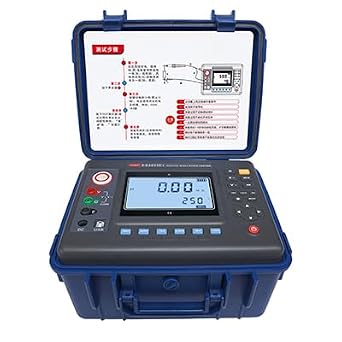 High Voltage Insulation Resistance Meter 10 kv Insulation Tester with Resistance Range 0.01M2T DC Voltage 01000V Absorption Ratio and Polarization Index Measurements