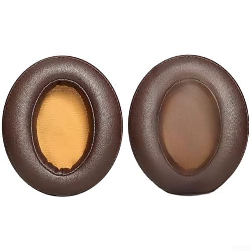 Image of Premium Leather Ear Cushions with Memory Foam Insert Designed for For Headphones for Optimal Sealing (C)