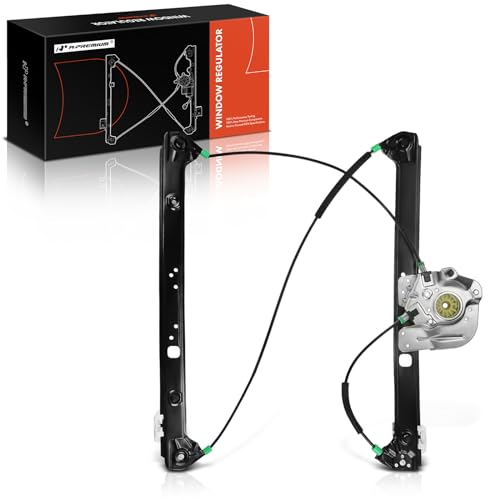A-Premium Power Window Regulator Without Motor Compatible with BMW X5 2000-2006 Front Driver Side