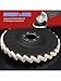 Premium Wool Felt Polishing Flap Disc for Angle Grinders Wool Polishing Buffing Wheel Pad for Metal Stainless Steel Marble Stone Surface Finishing, Industrial-Grade High-Density(115mm,2pcs)
