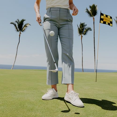 Image of OluKai Wailea Women's Golf Shoes, Spikeless Golf Shoes, Supple Full-Grain Leather & Contoured Footbed, Waterproof & Stain-Resistant