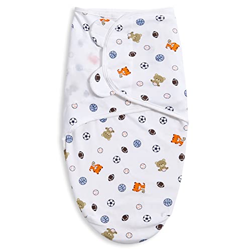 Baby Swaddle Blankets For Baby Boy Girl 0-3 Months ,Hypoallergenic Skin-Friendly Baby Swaddle,Cute Little Soccer Ball, Dinosaur, Adjustable Newborn Swaddles Sleep Sack,Baby Swaddle Sack,3 Pack #TOP1