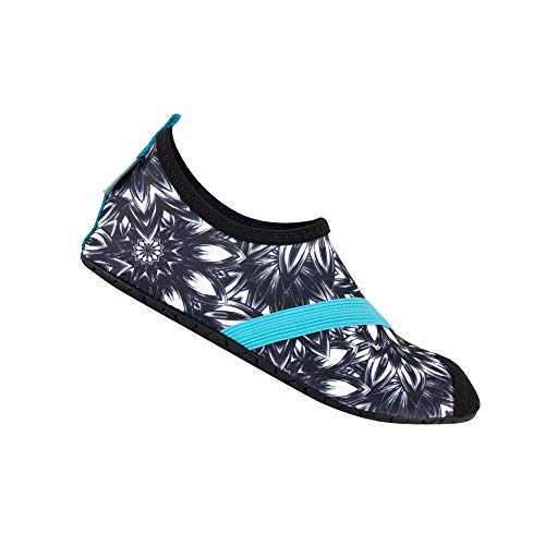FITKICKS Women's Active Lifestyle Footwear for Exercise, Yoga, Pilates, Casual Wear, Sports & Water Shoes, Midnight Maui, Medium FITKICKS Women's Active Lifestyle Footwear for Exercise, Yoga, Pilates, Casual Wear, Sports & Water Shoes, Midnight Maui, Medium