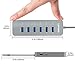 Lenovo USB C Hub, Type C Adapter with 6 USB 3.0 Ports, 4K HDMI, USBC Charging Port and SD/TF Card Reader for MacBook Pro 2016/2017, Chromebook and More USB C devices