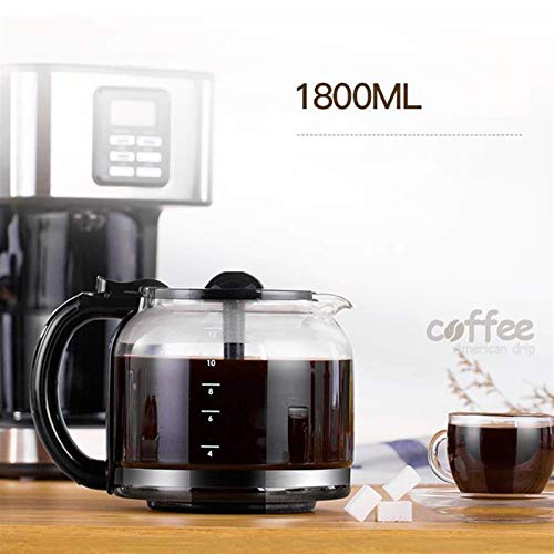 KJFSTJHMM Filterkaffeemaschine, Kaffeemaschine, programmierbarer 24-Stunden-Timer mit LCD-Display, einstellbare… – Bild 7