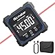 ALLmeter Digitaler Winkelmesser mit Laser, Wiederaufladbarer Vierseitiger Magnetisch Neigungsmesser, LCD Display, 4×90° Messbereich, Type‑C, IP54 Wasserdicht, für Holzarbeiten, Bau, Dekoration, DIY