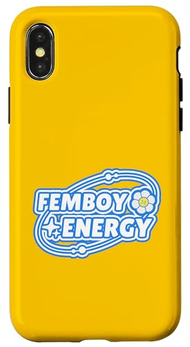 Femboy Energy!�ʔ��� ���킢�� UWU �A�j�� �t�F�~�j�� �ގ� �X�}�z�P�[�X iPhone X/XS �p