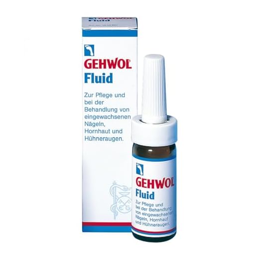 Gehwol Fluid - Tratamiento líquido para uñas encarnadas y callos, Cuidado Diario, 15 ml