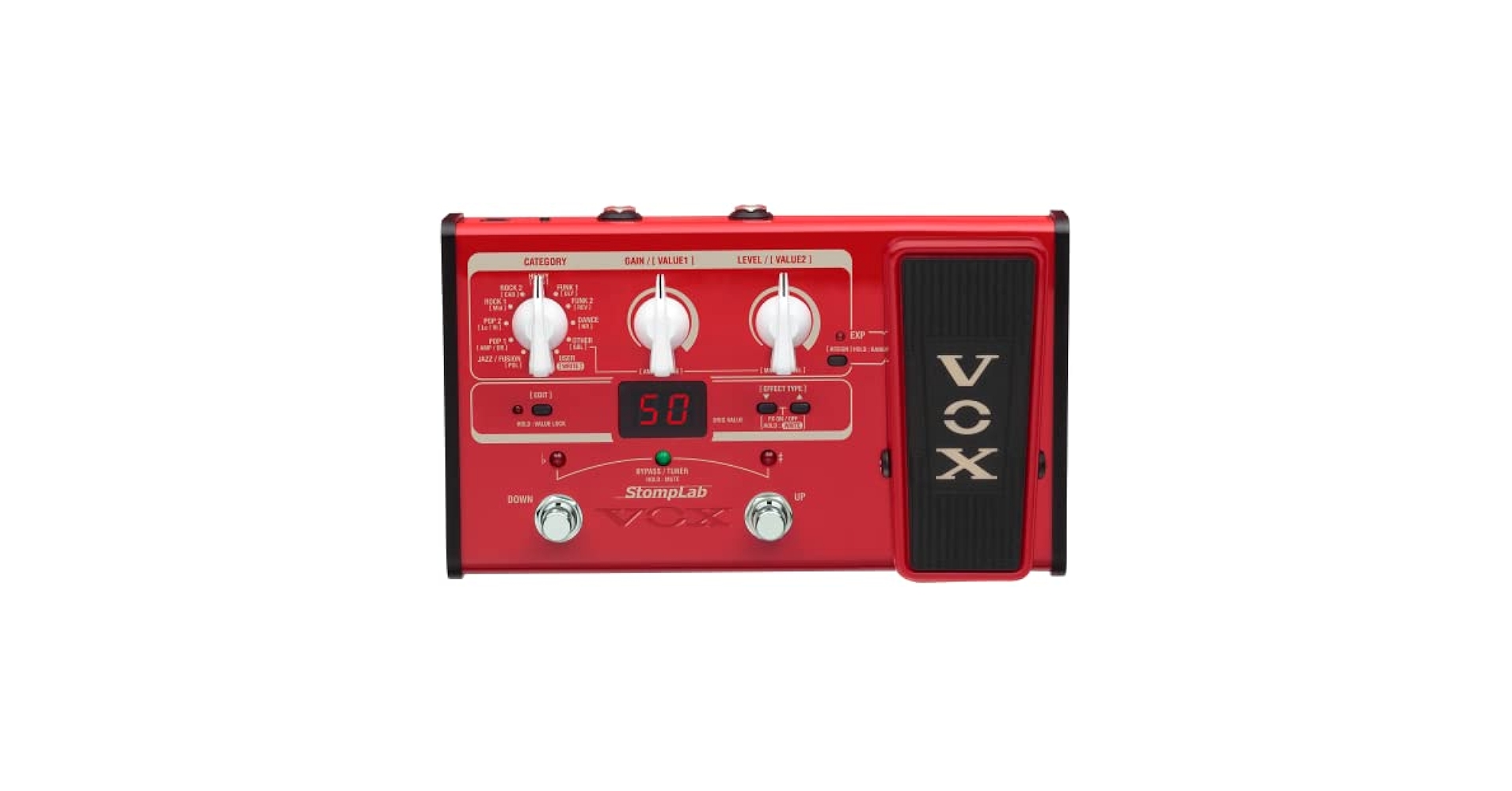 Amazon.com: VOX StompLab 2B Multi-Effects Modeling Pedal