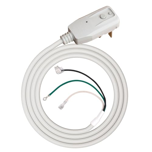 ELEGRP L22630 L15630 25Amp 12AWG 240VAC 6000W NEMA 6-30P LCDI Power Cord Plug for A/C Air Conditioner, E250451 UL Certified, 60Hz 7.5FT Leakage Current Detection Interrupter Replacement (1 Pack) by ELEGRP - Used condition - US$18.85