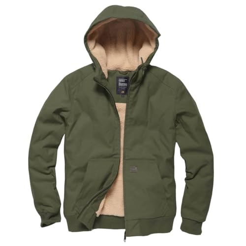 Veste Datton Vintage Industries verte XL blouson demi-saison homme