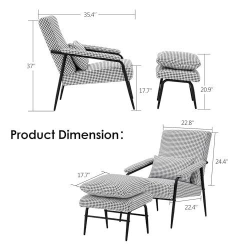 Sillón Lounge Tela Suave Beige miniatura 2