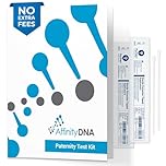 AffinityDNA Paternity DNA Testing Kit - 99.99% Accurate Genetic Swab Test | 21 Loci Paternity Home DNA Test Kits for Father and 1 Child | Results in 4 Working Days | A Complete Kit with No Extra Fees