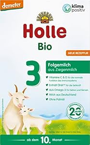 Holle Bio-Folgemilch 3 auf Ziegenmilchbasis, 1er Pack (1 x 400 g)