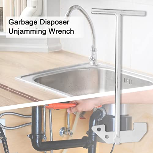 Garbage Disposer Unjamming Wrench Compatible With Moen Garbage Disposals, Garbage Disposal Wrench, For Dislodge Jams Or Clutter From Above The Sink, For Moen Garbage Disposal, Unjamming Wrench #TOP3