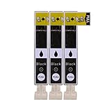  3 Druckerpatronen im Set; kompatibel zu CLI-526BK Fototschwarz mit CHIP und Füllstandanzeige; Patronen der Marke D&C; diese Tintenpatronen sind geeignet für folgende Canon Drucker Pixma IP4850 IP4950 IX6550 MG5100 MG5150 MG5200 MG5250 MG5300 MG5350 MG6100 MG6150 MG6200 MG6250 MG8100 MG8150 MG8200 MG8250 MX885 MX715 MX895
