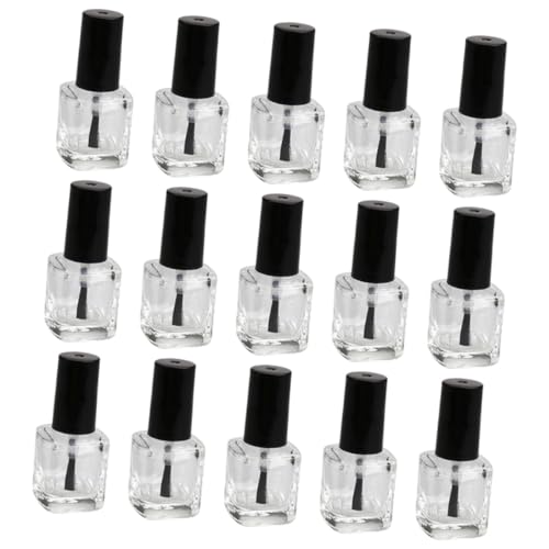 Flacons vernis à ongles transparents pour vos créations DIY de manucure personnalisée
