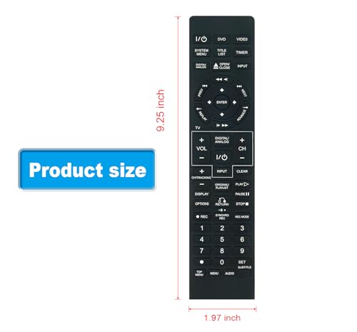 Télécommande RMT-D241A pour Sony RDR-VXD655 | Remplacement exact