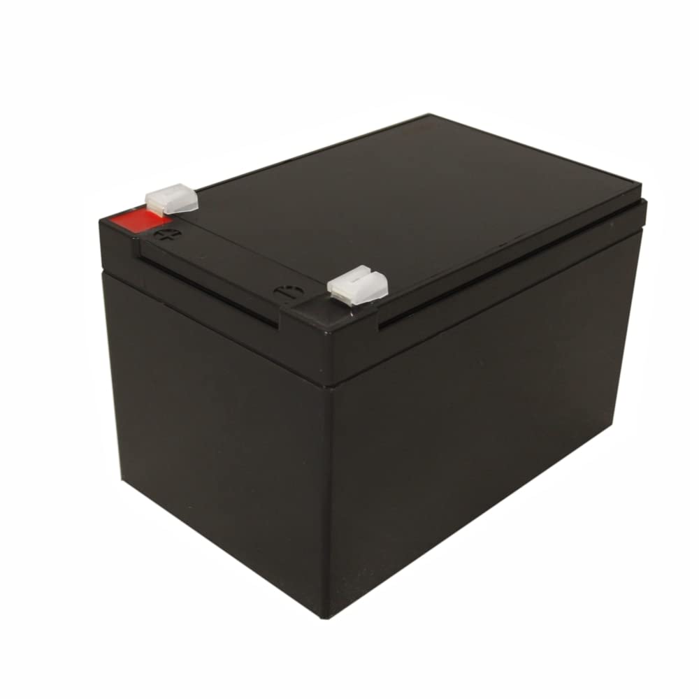 DSK Batería de Plomo Gel Sellada VRLA 12V 12Ah Recargable sin Mantenimiento para Respaldo, Movilidad y Uso Cíclico. Alta Durabilidad Larga Vida útil. Compatible con terminales F1 y F2