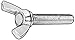 Thumb Screw, Wing, 3/8-16, 1 1/2 L