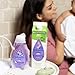 Johnson's Baby Bedtime Bath with Relaxing & Soothing NaturalCalm Aromas, Hypoallergenic, Gentle & Tear-Free Nighttime Baby Bath Essential, Floral Scent, Value Size Refill, 33.8 fl. oz