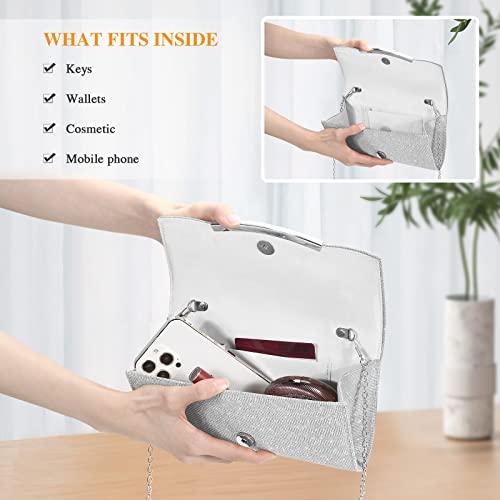 Image of UBAYMAX Evening Bag Clutch Purses for Women Lady Girl Handbags Crossbody Bag Wedding Bag for Prom Party Wedding Engagement | Wedding Bag