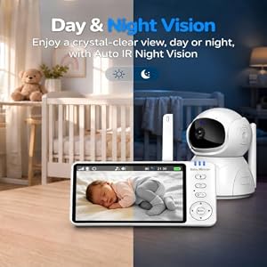AnKeKe No WiFi Baby Monitor with Camera and Audio - 100H Battery — photo 5 of 6