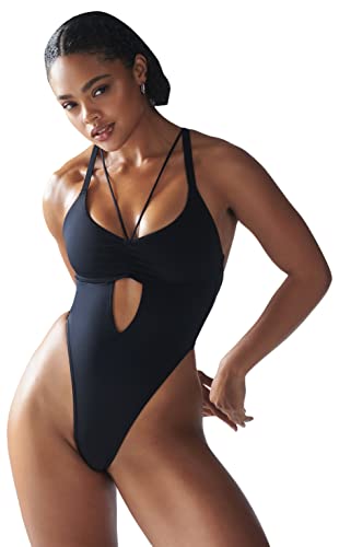 Savage X, Womens, Curve Alert Bodysuit, Black Caviar, 2X at Amazon