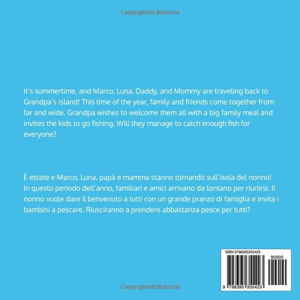 Summer with Grandpa - Un’estate con il nonno: An Italian English bilingual children's book (Italian Bilingual Books - Fostering Creativity in Kids) (Italian Edition) - Image 2