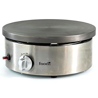 foodis Crepes-Maker 5000W inkl. Crepewender & Teilverteiler - Gastro Crepe-Maschine 40cm mit Gasbetrieb - Crepemaker, Pfannkuchen Gerät, Crepe-Eisen – Bild 4