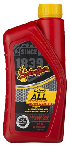 Aceite de motor sintético Schaeffer 5W-20, 1 cuarto miniatura 1