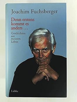 Hardcover Denn erstens [German] Book