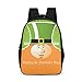Produktbild Mädchen und Jungen Schultaschen St Patrick Tag Grün Orange Kinderrucksack Rucksäcke Design Backpack Wickeltasche für Studenten Grey OneSize